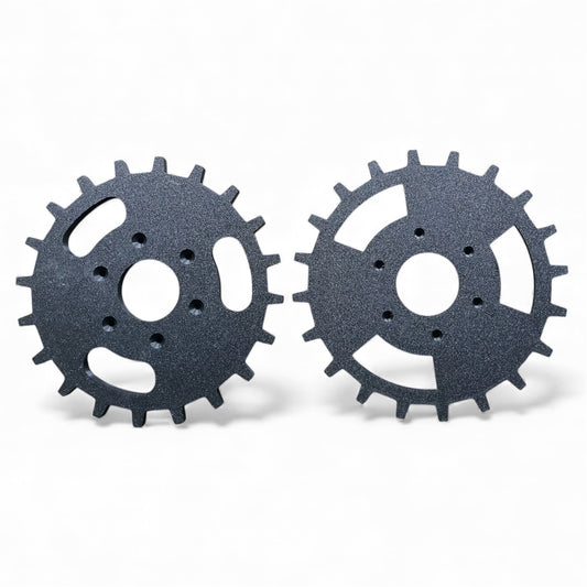 Spikes für Mammotion Luba 1, 2,3 & Mini AWD – Robuste PETG Zusatzräder für mehr Grip – Mähroboter Zubehör inkl. Montagematerial – Schwarz